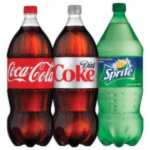 three 2 liter bottles