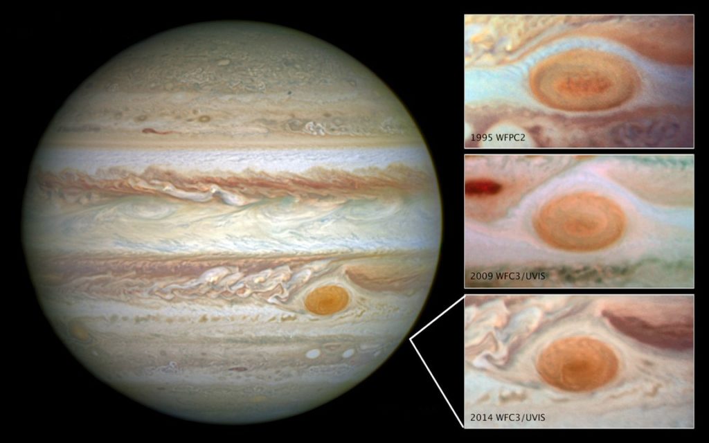 the great red spot on jupiter