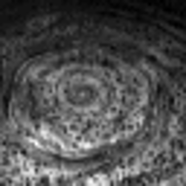 The hexagonal north pole of Saturn