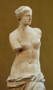 The roman goddess Venus